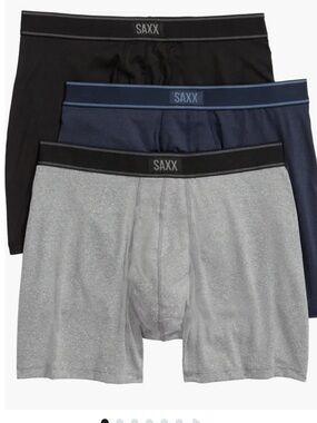 SAXX Assorted 3-Pack Daytripper Comfort Stretch Boxer Briefs